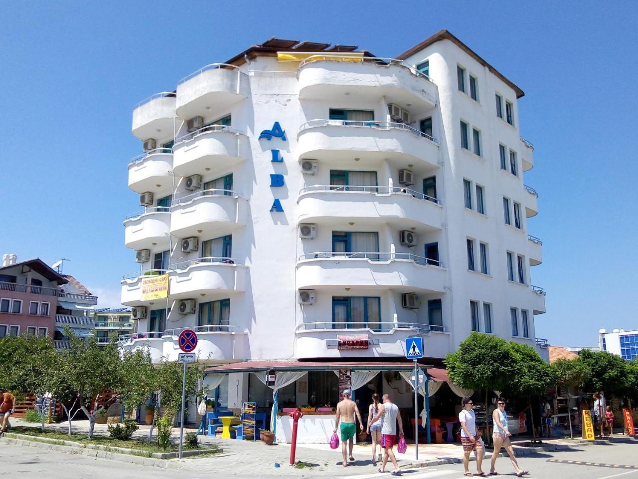 Alba Family Club Hotel Primorsko Exterior foto